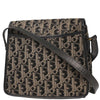 Christian Dior Vintage Trotter Flap Shoulder Bag Diorissimo Canvas