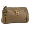 Secondhand Chloe Paddington Pouch Beige Leather Bags