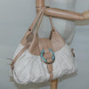 Secondhand Bvlgari Chandra Hobo Canvas and