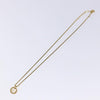 Secondhand Christian Dior CD Round Pendant Necklace