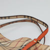 Secondhand Burberry Canterbury Panels Tote Haymarket Coated Canvas and
