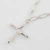 Secondhand Tiffany & Co. Elsa Peretti Infinity Cross Pendant Necklace Silver 925