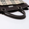 Secondhand Burberry Nova Check Tote Canvas and