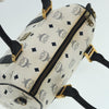 Secondhand MCM Visetos logogramme Handbag Canvas and