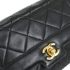 Chanel Vintage CC Chain Flap Bag Quilted Lambskin