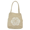 Secondhand Chanel Camellia Tote Beige Leather Bags
