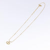 Secondhand Christian Dior CD Pendant Necklace Gold-plated