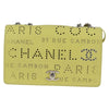 Chanel Logo Eyelets Flap Bag Perforated Calfskin