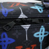 Secondhand Louis Vuitton Keepall Bandouliere Bag Graffiti Monogram Eclipse