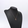 Secondhand Christian Dior CD Pendant Necklace Gold-plated