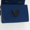 Secondhand Louis Vuitton Twist Top Handle Bag Limited Edition Peace Love Epi and