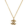 Secondhand Chanel CC Logo Pendant Necklace