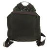 Secondhand Prada Double Front Pocket Backpack Tessuto