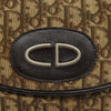 Christian Dior Vintage CD Flap Shoulder Bag Canvas