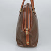 Secondhand Bally Handbag Brown Canvas Bags