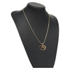 Secondhand Christian Dior Logo Pendant Necklace