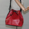 Secondhand Louis Vuitton Petit Noe Handbag Two Tone Epi