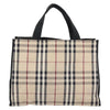 Secondhand Burberry Nova Check Tote canvas check pattern