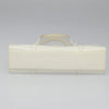Secondhand Prada Vintage Handbag White Patent Leather Bags