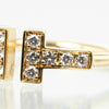 Secondhand Tiffany & Co. T Wire Ring 18K Yellow