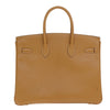 Secondhand Hermes Birkin Handbag Beige Togo