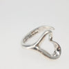 Secondhand Tiffany & Co. Elsa Peretti Open Heart Ring Silver 925