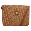 Christian Dior Vintage Trotter Shoulder Bag Canvas