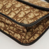 Christian Dior Vintage Trotter Shoulder Bag Canvas