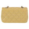 Secondhand Chanel Vintage Classic Single Flap Bag Quilted Patent