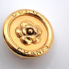 Secondhand Chanel Vintage Camellia Earrings Gold-plated