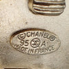 Secondhand Chanel Vintage Round CC Clip-On Earrings