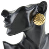 Secondhand Chanel Vintage Round CC Clip-On Earrings