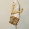 Celine Macadam Shoulder Bag Leather