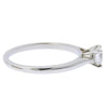 Secondhand Cartier Solitaire 1895 Ring Platinum with RBC Diamond F/VS1