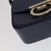 Secondhand Salvatore Ferragamo Tassel Gancini Lock Flap Shoulder Bag