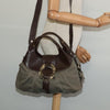 Secondhand Bvlgari Chandra Hobo Canvas and