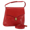Secondhand Givenchy Shoulder Bag Red Leather Bags