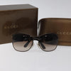 Secondhand Gucci Eyewear Sunglasses Brown Plastic Accessories