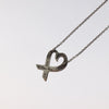Secondhand Tiffany & Co. Paloma Picasso Loving Heart Pendant Necklace Silver 925