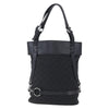 Gucci Vintage Harness Tote GG Canvas with Leather