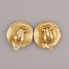 Secondhand Chanel Vintage CC Round Clip-On Earrings