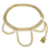 Secondhand Chanel Vintage Perfume Bottle Charm Chain Belt