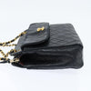 Chanel Vintage Front Pocket Shoulder Bag Quilted Lambskin