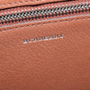 Secondhand Burberry D-Ring Shoulder Bag Leather with Vintage Check