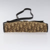Christian Dior Vintage Trotter Crossbody Bag Diorissimo Coated Canvas