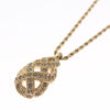 Secondhand Christian Dior CD Pendant Necklace