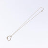 Secondhand Tiffany & Co. Elsa Peretti Open Heart Pendant Necklace Sterling