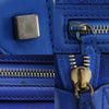 Secondhand Celine Luggage Bag Blue Suede Bags