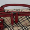 Secondhand Burberry Nova Check Handbag Nova Check Canvas and