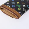 Secondhand Louis Vuitton Porte-Monnaie Plat Coin Purse Monogram Multicolor